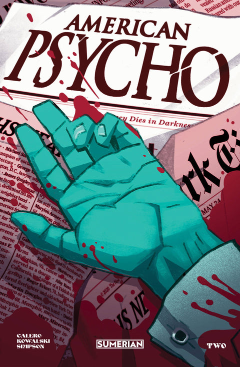 American Psycho 2D Comic Lorenzo Colangeli Variant Massive 2023