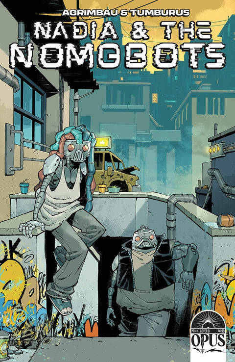 Nadia & the Nomobots 1B Comic Nelson Dániel Variant Opus Comics 2023