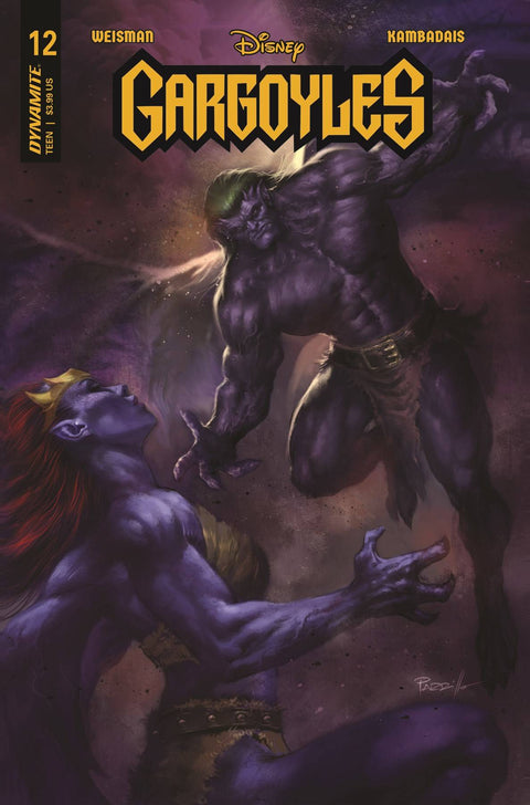 Gargoyles (Dynamite) 12 Comic Lucio Parrillo Variant Dynamite Entertainment 2024