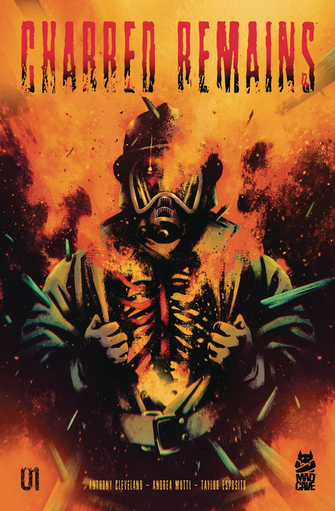 Charred Remains 1A Comic Mad Cave 2023