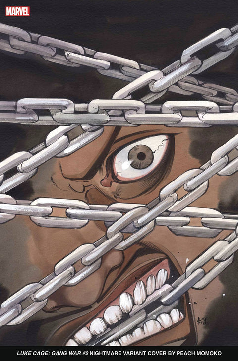 Luke Cage: Gang War 2B Comic Peach Momoko Nightmare Variant Marvel Comics 2023