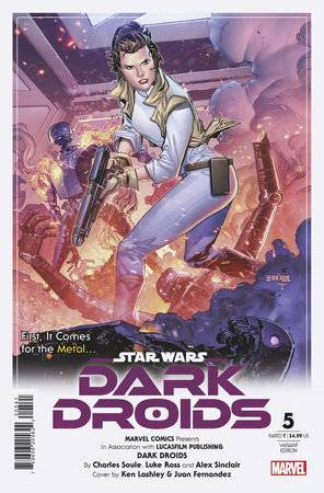 Star Wars: Dark Droids 5D Comic Ken Lashley Variant Marvel Comics 2023