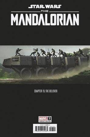 Star Wars: The Mandalorian, Vol. 2 7B Comic Concept Art Variant Marvel Comics 2023