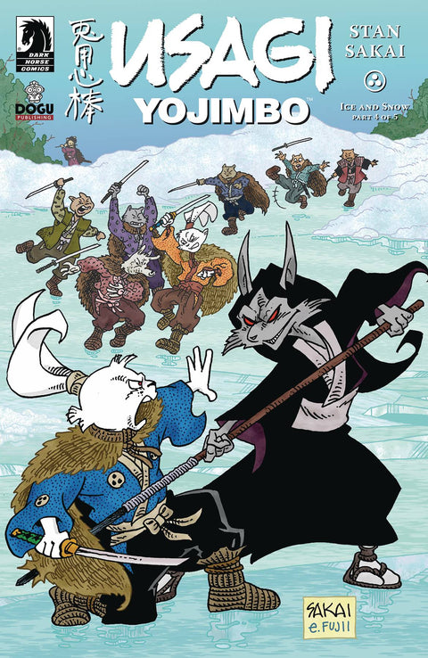 Usagi Yojimbo: Ice and Snow 4A Comic Stan Sakai Dark Horse Comics 2024