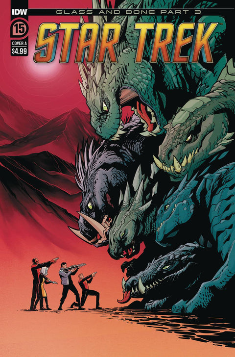 Star Trek (IDW Publishing) 15A Comic Marcus To Regular IDW Publishing 2023