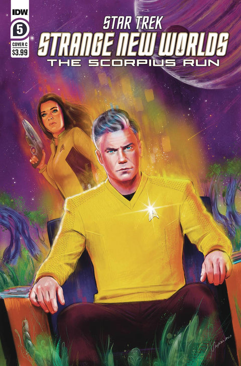 Star Trek: Strange New Worlds - Scorpius Run 5C Comic Suspiria Vilchez Variant IDW Publishing 2024