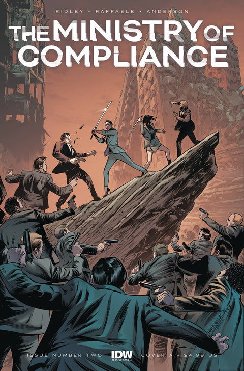 The Ministry of Compliance 2A Comic Stefano Raffaele Regular IDW Publishing 2024