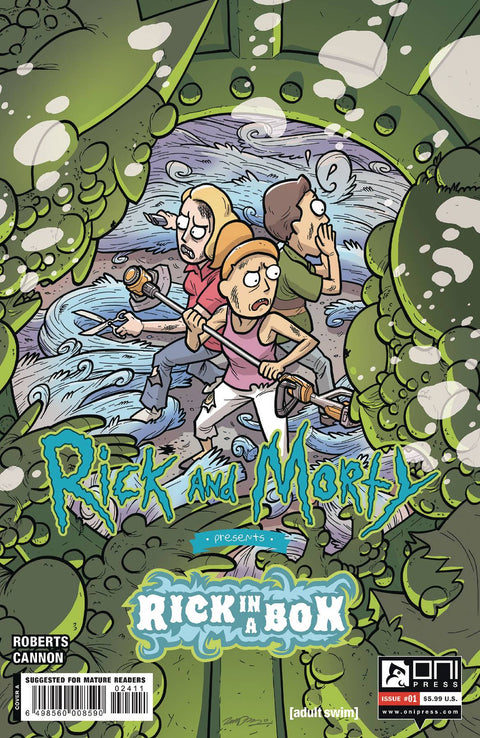 Rick & Morty Presents Rick In A Box 1A Comic Oni Press 2023