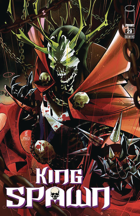 King Spawn 29A Comic Frederico Sabbatini Image Comics 2024