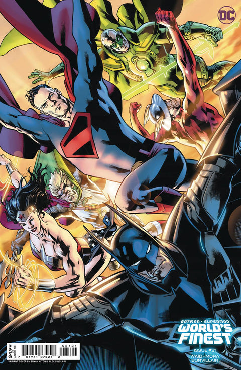 Batman / Superman: World's Finest 21B Comic Bryan Hitch Variant DC Comics 2023