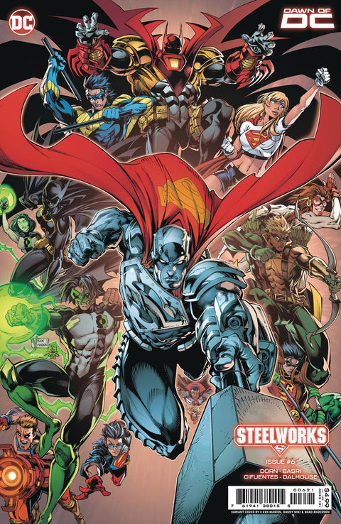 Steelworks 6B Comic V. Ken Marion & Danny Miki Variant DC Comics 2023