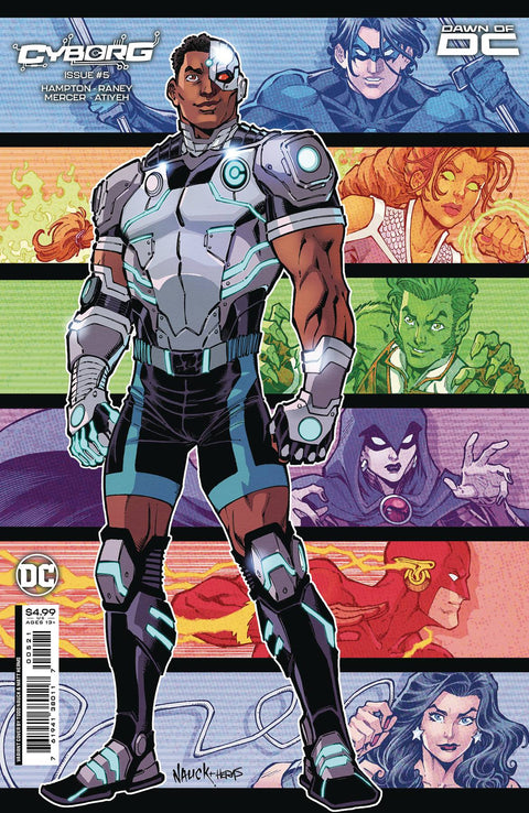 Cyborg, Vol. 3 5B Comic Todd Nauck Variant DC Comics 2023
