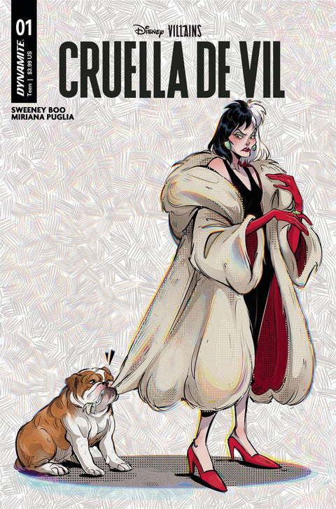 Disney Villains: Cruella De Vil 1C Comic Gretel Lusky Variant Dynamite Entertainment 2024