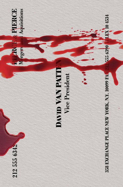 American Psycho 3D Comic Randall Bruder Variant Massive 2024
