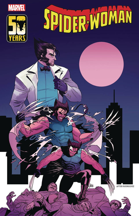 Spider-Woman, Vol. 8 3B Comic Corin Howell 50 Years of Wolverine Variant Marvel Comics 2024