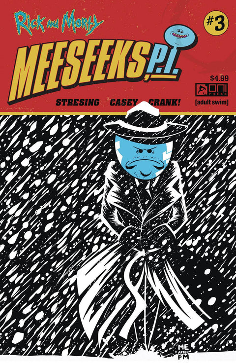 Rick & Morty: Meeseeks P.I. 3B Comic Marc Ellerby Variant Oni Press 2024