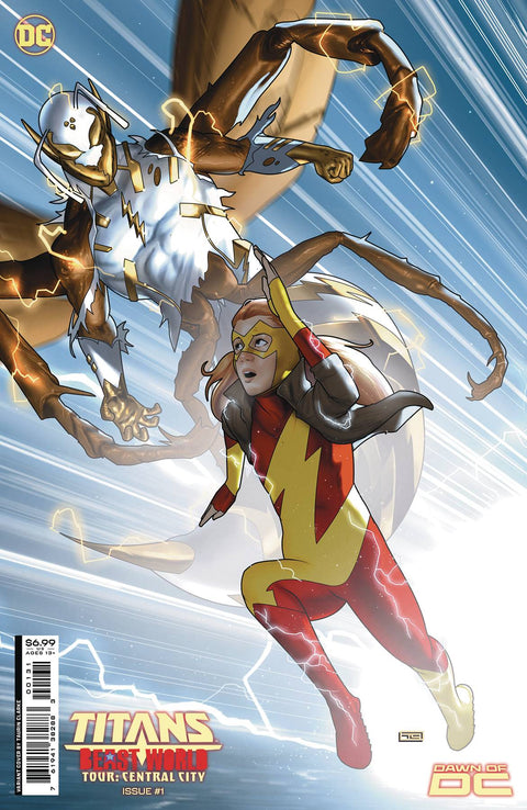 Titans: Beast World Tour - Central City 1C Comic Taurin Clarke Variant DC Comics 2023
