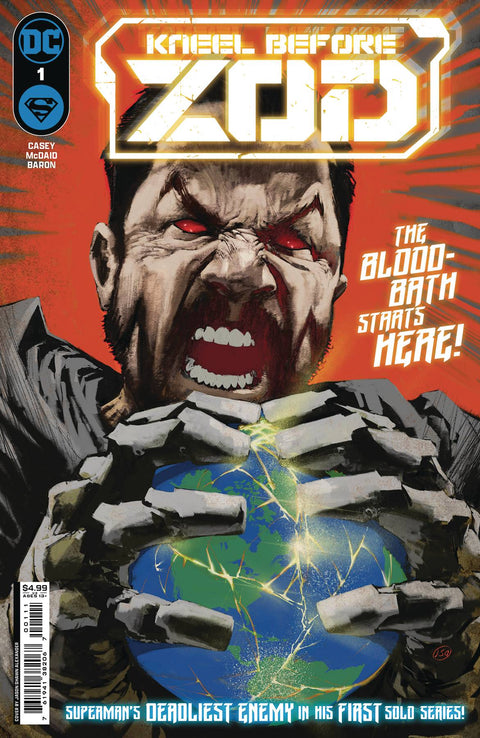 Kneel Before Zod 1A Comic Jason Shawn Alexander Regular DC Comics 2024