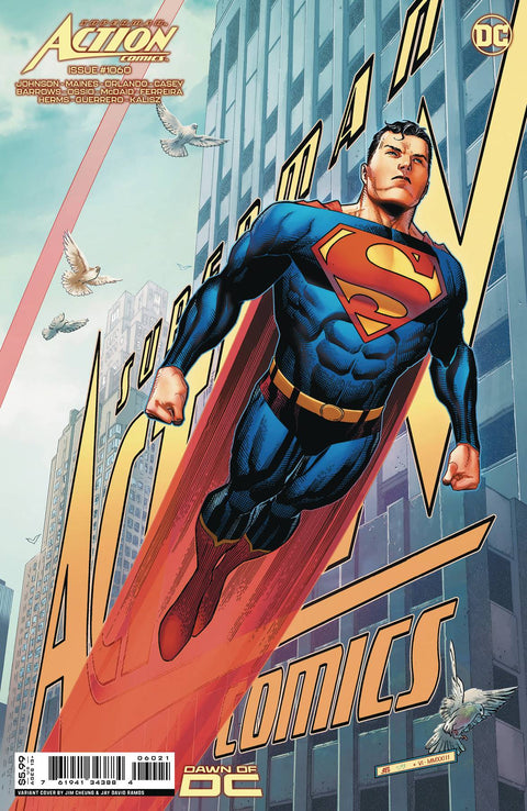 Action Comics, Vol. 3 1060B Comic Jim Cheung Variant DC Comics 2023