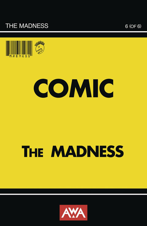 The Madness 6C Comic AWA Studios 2024