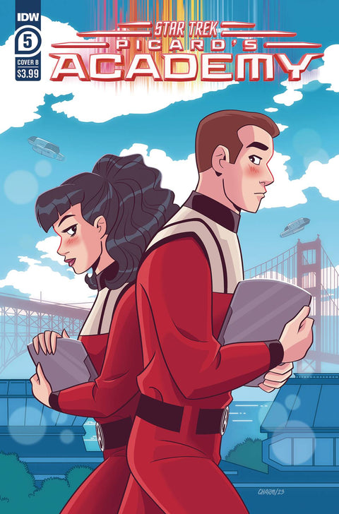 Star Trek: Picard's Academy 5B Comic Derek Charm Variant IDW Publishing 2024