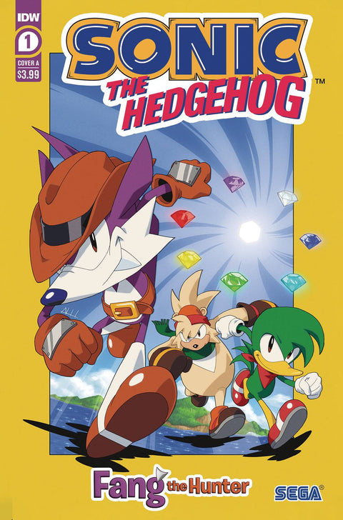 Sonic The Hedgehog: Fang the Hunter 1A Comic Aaron Hammerstrom IDW Publishing 2024