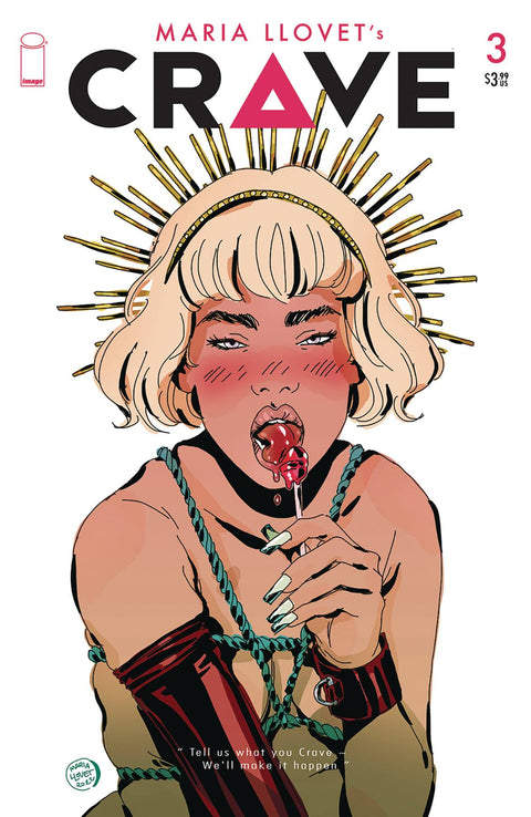 Crave 3B Comic Maria Llovet Variant Image Comics 2024