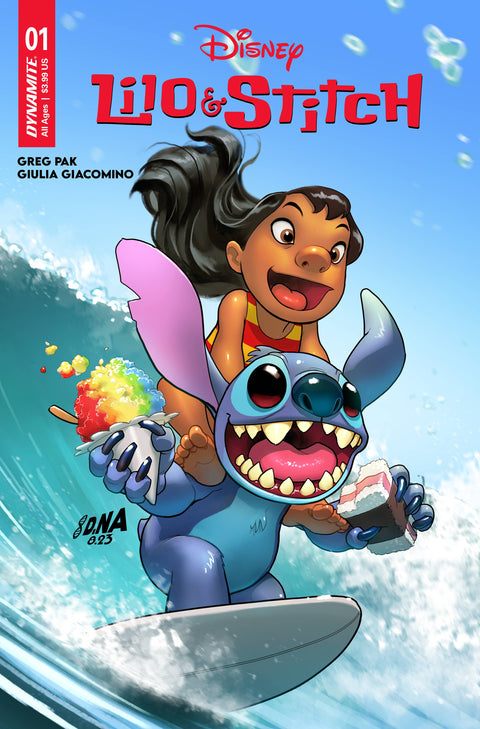 Lilo & Stitch 1B Comic David Nakayama Variant Dynamite Entertainment 2024