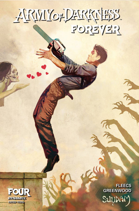 Army of Darkness Forever 4B Comic Arthur Suydam Variant Dynamite Entertainment 2024