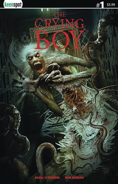 The Crying Boy 1 Comic Carlos Villas Keenspot Entertainment 2024