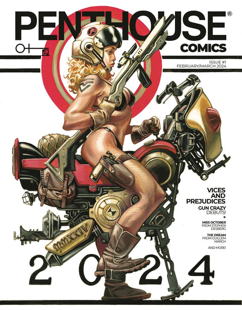 Penthouse Comics 1A Comic Scalera & Bonetti Cover Penthouse 2024