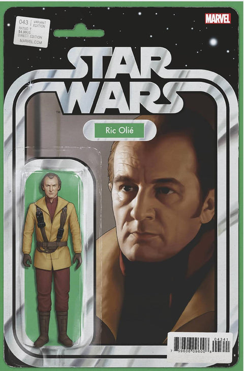 Star Wars, Vol. 3 (Marvel) 43 Comic John Tyler Christopher Action Figure Variant Marvel Comics 2024