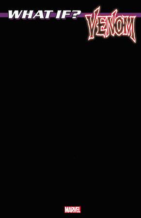 What If...? Venom 1 Comic Blank Variant Marvel Comics 2024