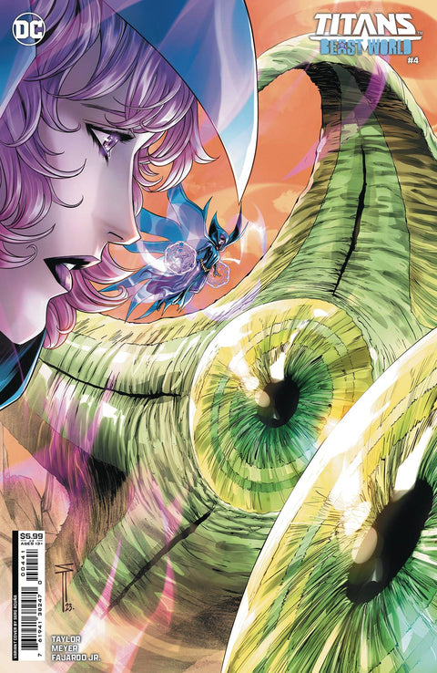 Titans: Beast World 4D Comic Serg Acuna Variant DC Comics 2024