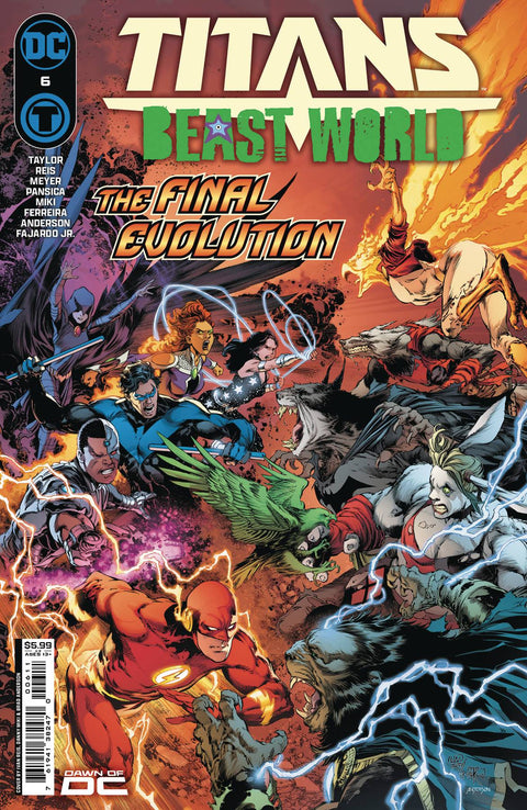 Titans: Beast World 6A Comic Ivan Reis DC Comics 2024