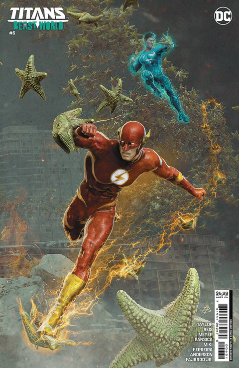 Titans: Beast World 6C Comic Björn Barends Connecting Variant DC Comics 2024