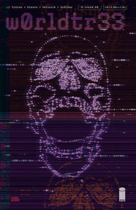 W0rldtr33 8 Comic Tom Muller Variant Image Comics 2024