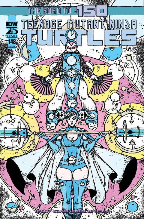Teenage Mutant Ninja Turtles, Vol. 5 148B Comic Kevin Eastman Variant IDW Publishing 2024