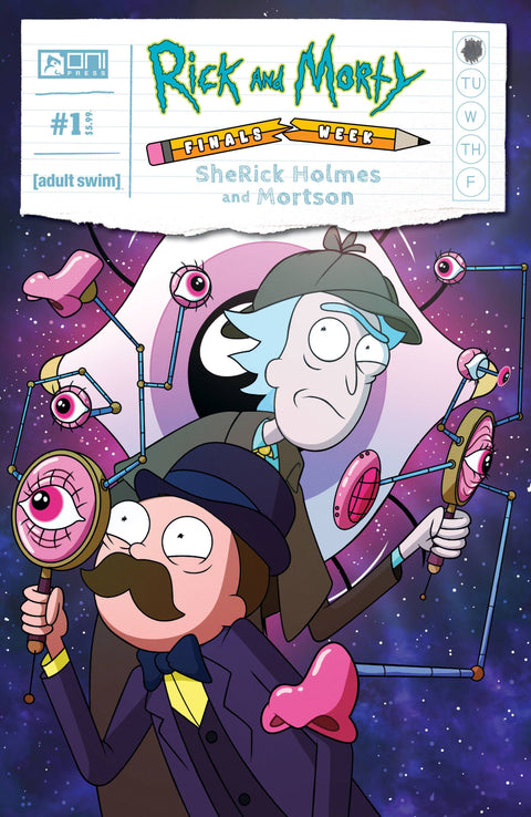 Rick And Morty Sherick Holmes And Mortson 1 Comic Phil Murphy Variant Oni Press 2024