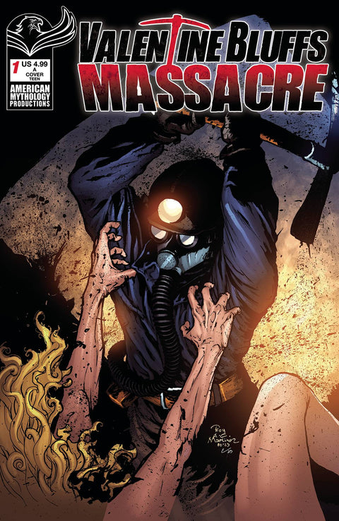 Valentine Bluffs Massacre 1A Comic Roy Allen Martinez American Mythology 2024