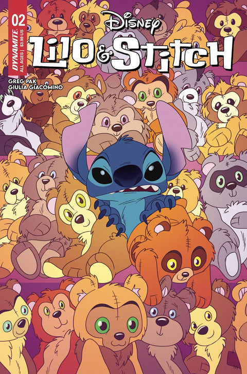 Lilo & Stitch 2 Comic Trish Forstner Variant Dynamite Entertainment 2024