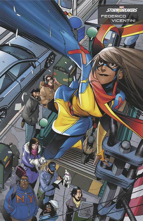 Ms. Marvel: Mutant Menace 1 Comic Federico Vicentini Variant Marvel Comics 2024