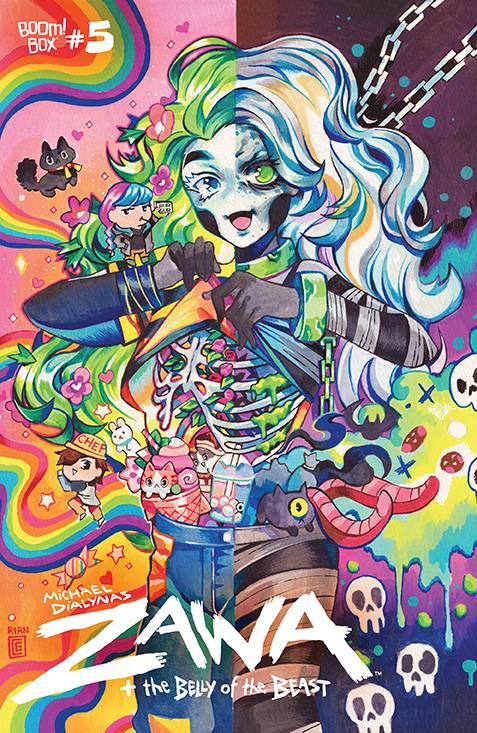 Zawa + The Belly of the Beast 5 Comic Rian Gonzales Variant Boom! Studios 2024