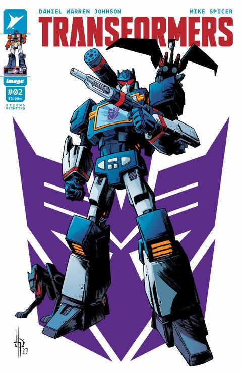 Transformers (Image) 2K Comic 2nd Print B Image Comics 2023