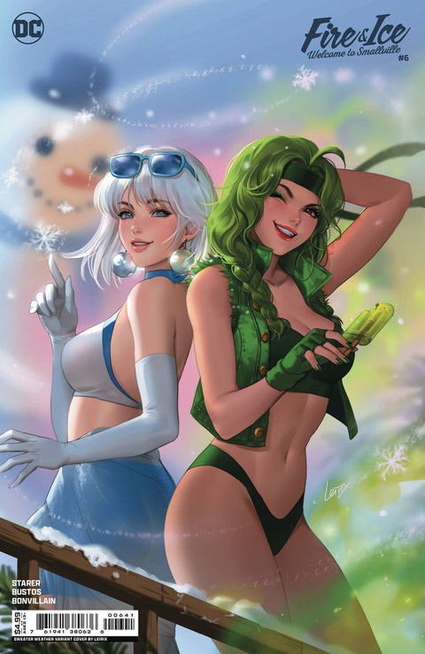 Fire & Ice: Welcome To Smallville 6C Comic Leirix Li Variant DC Comics 2024