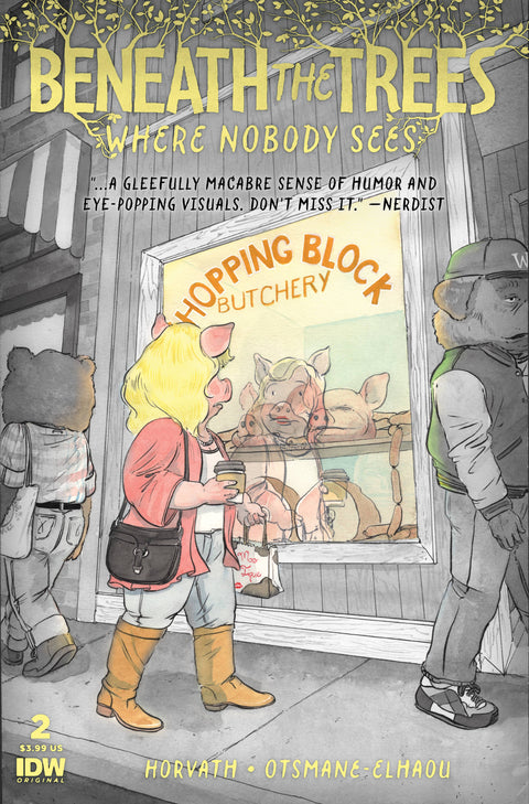 Beneath the Trees Where Nobody Sees 2J Comic 2nd Printing IDW Publishing 2024