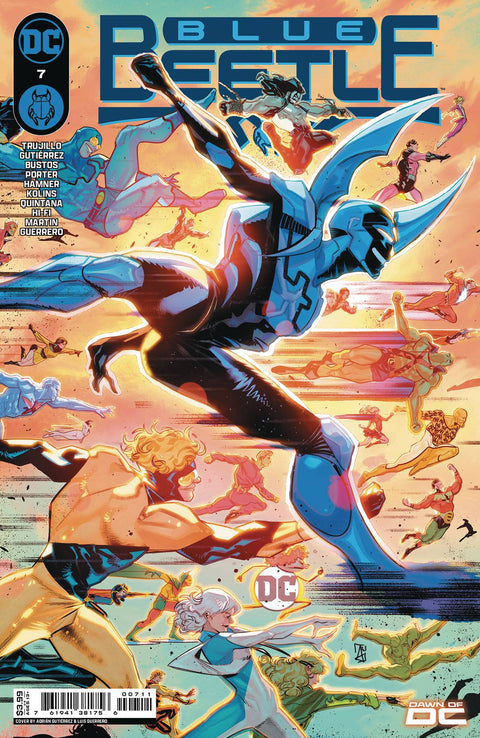 Blue Beetle, Vol. 11 7 Comic Adriãn Gutiérrez DC Comics 2024