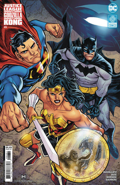 Justice League vs. Godzilla vs. Kong 6 Comic Francis Manapul Variant DC Comics 2024
