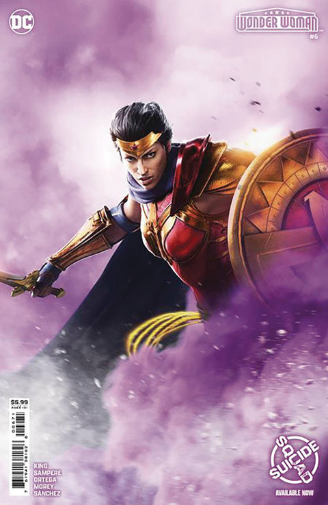 Wonder Woman, Vol. 6 6 Comic Suicide Squad Kill Arkham Asylum Game Key Art Card Stock Variant DC Comics 2024