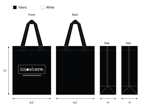 Knowhere - Reusable Non Woven Bag